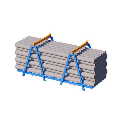 A Type Pipe Rack
