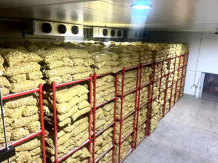 Cold Storage Rack Application