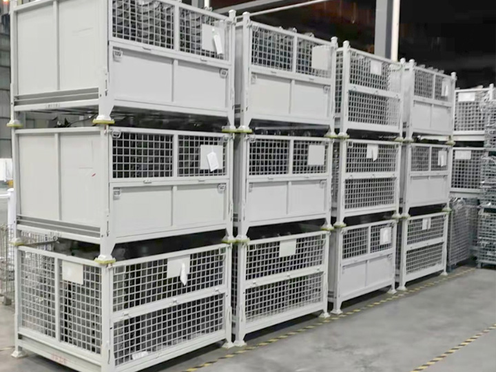 Collapsible Cage Pallet Application