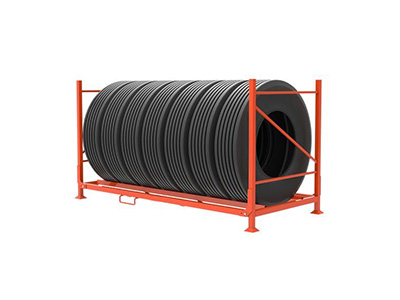 Foldable Tire Storage Rack