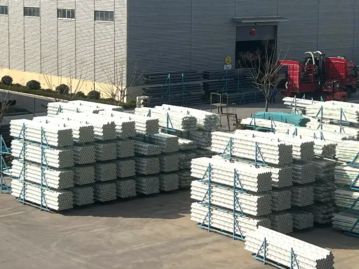 Pipe Storage Rack Application