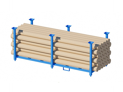 Post Type Pipe Storage Rack