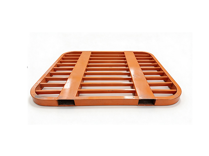 Single Sided Round Steel Pallets