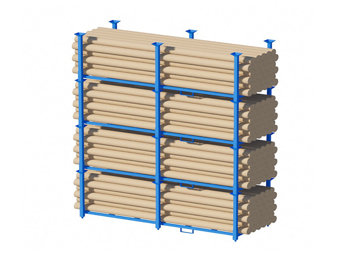 Stable Pipe Storage Rack