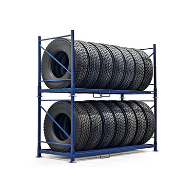 Stackable Truck Tire Storage Rack