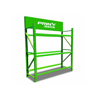 Stationary truck tire storage rack