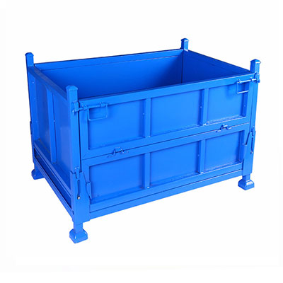 Steel Pallet Box VS Mesh Containers