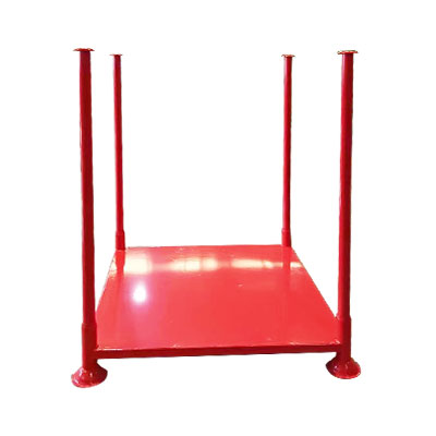 Steel Plate Base Stacking Rack