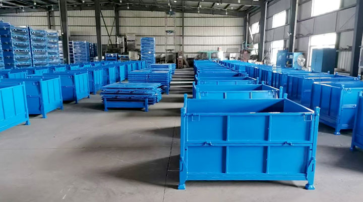 Steel Pallet Box Factory