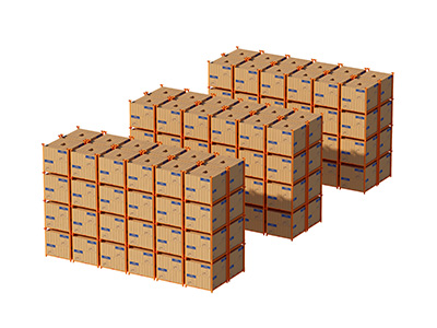Warehouse Stacking Rack