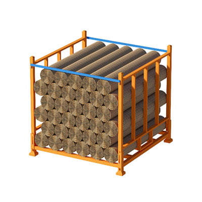 folding fabric storage rack