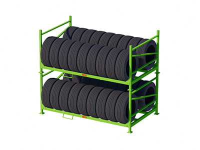 folding suv tire storage rack