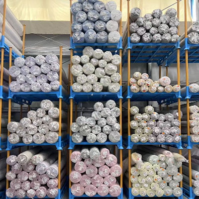stackable fabric storage rack