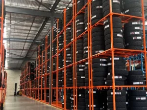 tire storage rack for passenger tire