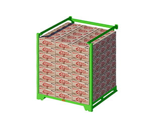 Upright Nestainer Rack