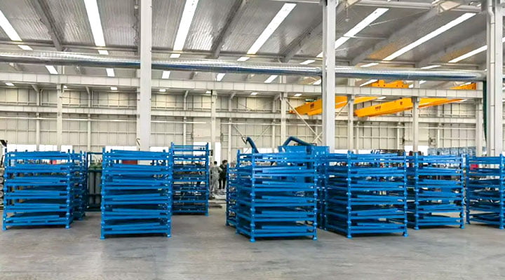 Folding Stacking Rack Factory