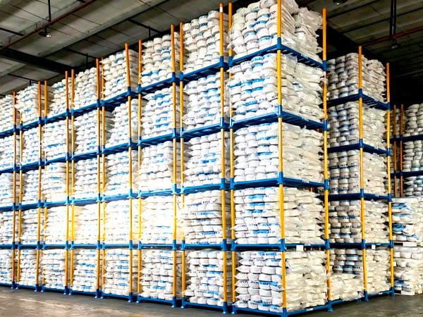 Post Pallet Reusable Storage System