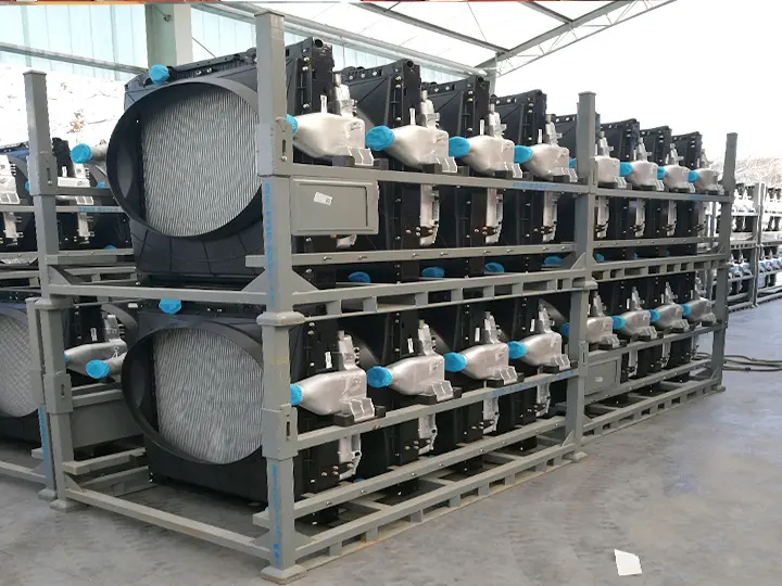 Radiator transport rack