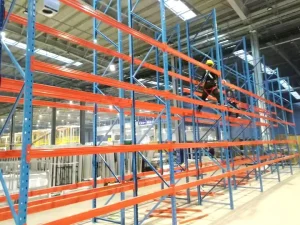 warehouse rack installation